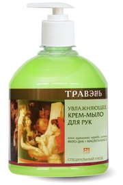  Крем-мыло д/рук увлажняющее 500 мл. ТРАВЭЛЬ